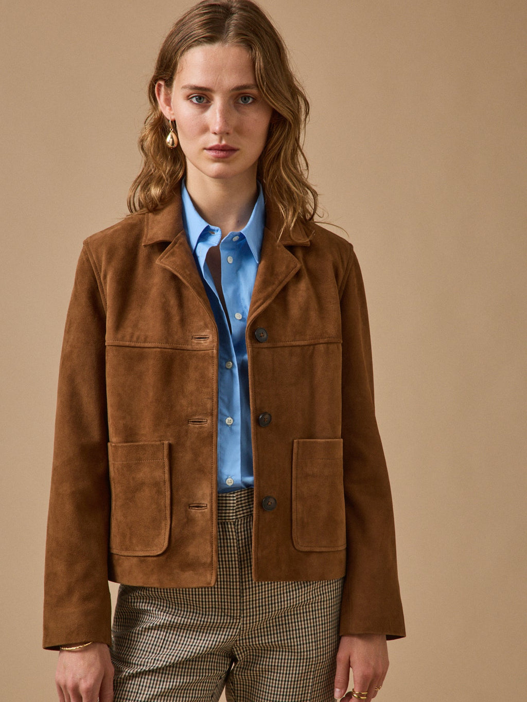 Veste cuir femme - 1