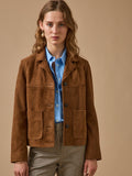 Veste cuir femme - 1