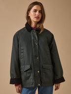 Veste femme coton enduit - 2