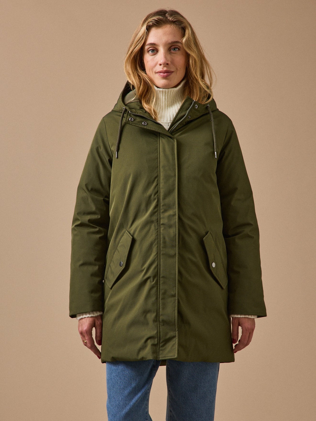 Parka longue matelassée femme - 2