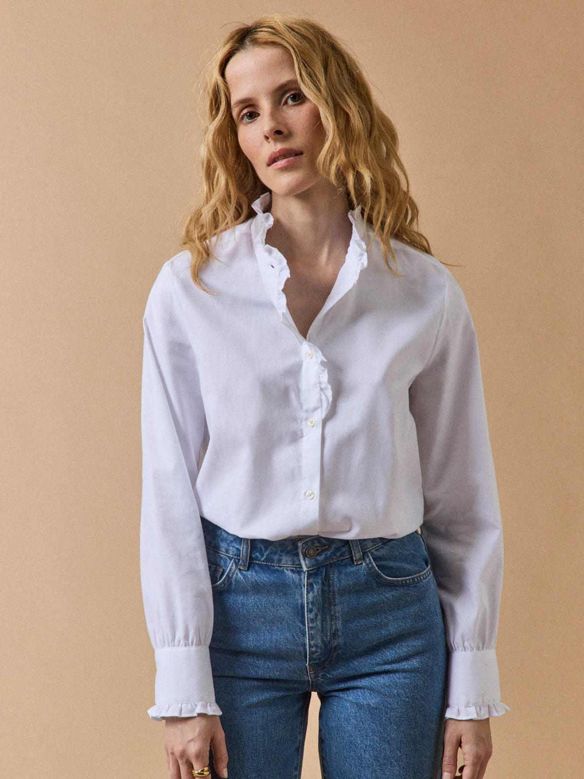 Chemise femme oxford coton biologique Émilie - 3
