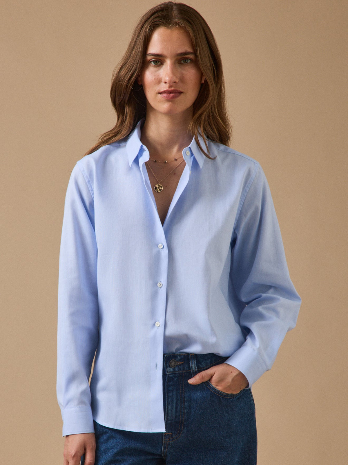 Chemise oxford - Coupe Gaby - 1