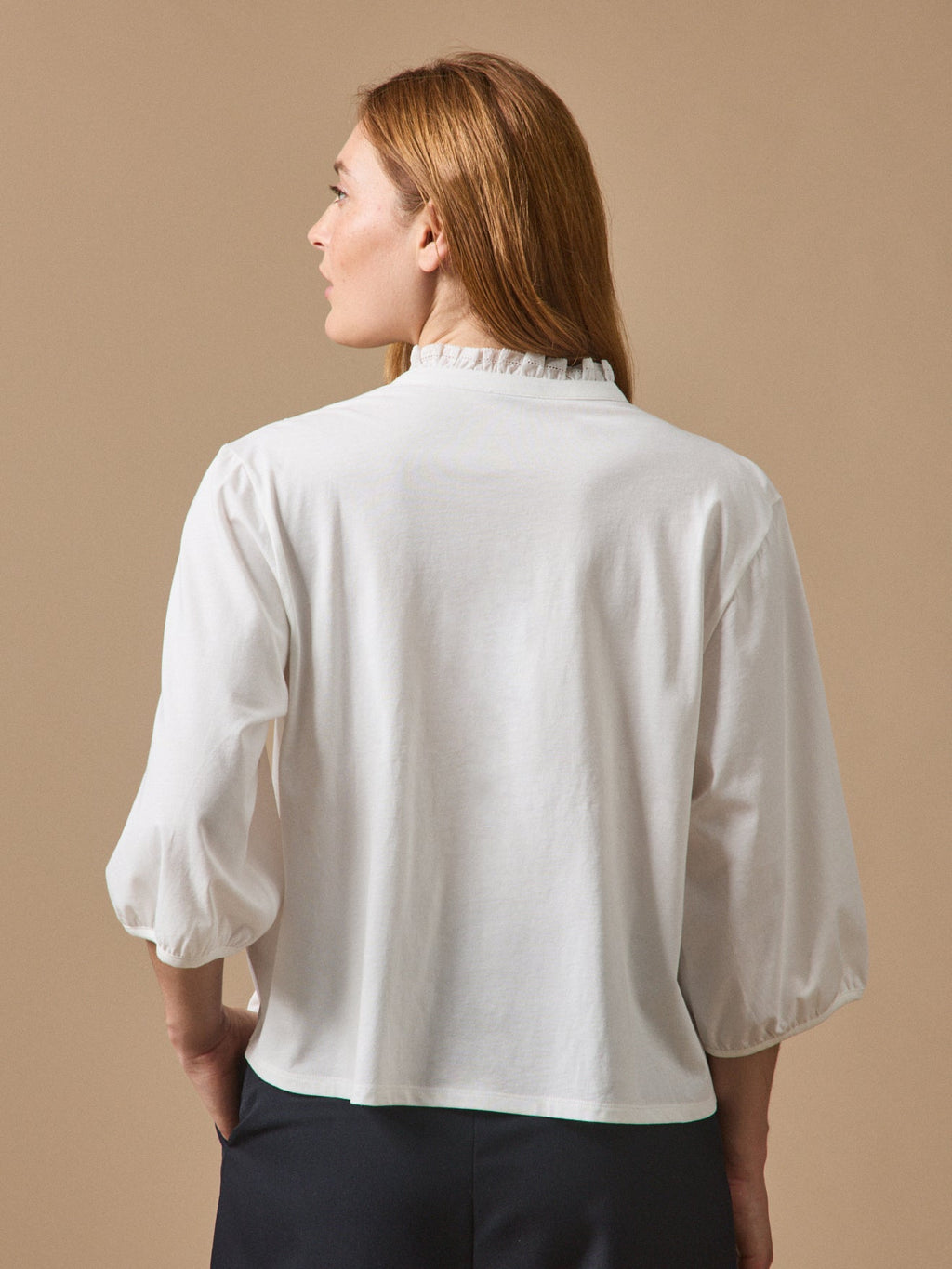 T-shirt blouse femme coton biologique - 2