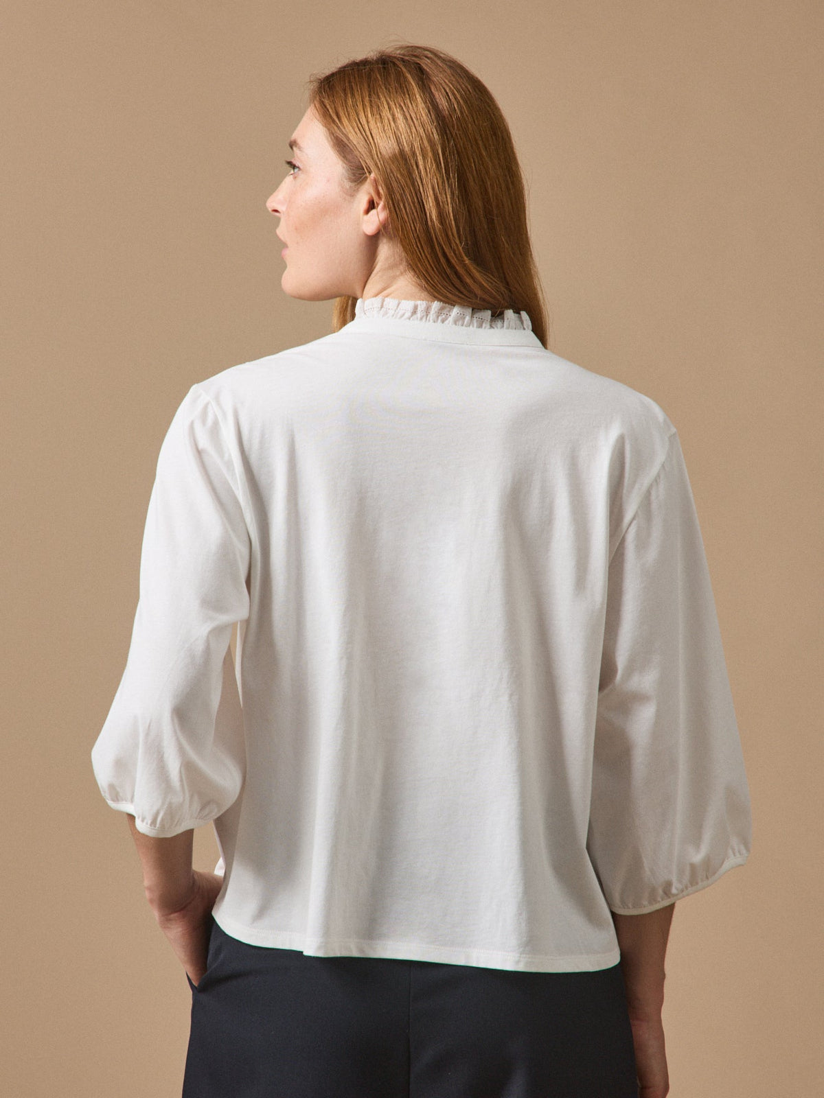 T-shirt blouse femme coton biologique - 2
