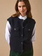 Gilet sans manches maille milano femme - 1