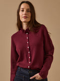 Gilet femme coton biologique et cachemire - 1