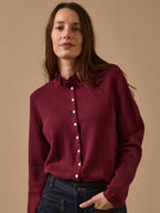 Gilet femme coton biologique et cachemire - 1