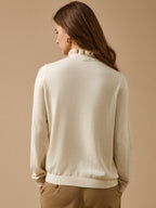 Pull femme coton et laine mérinos RWS* - 2