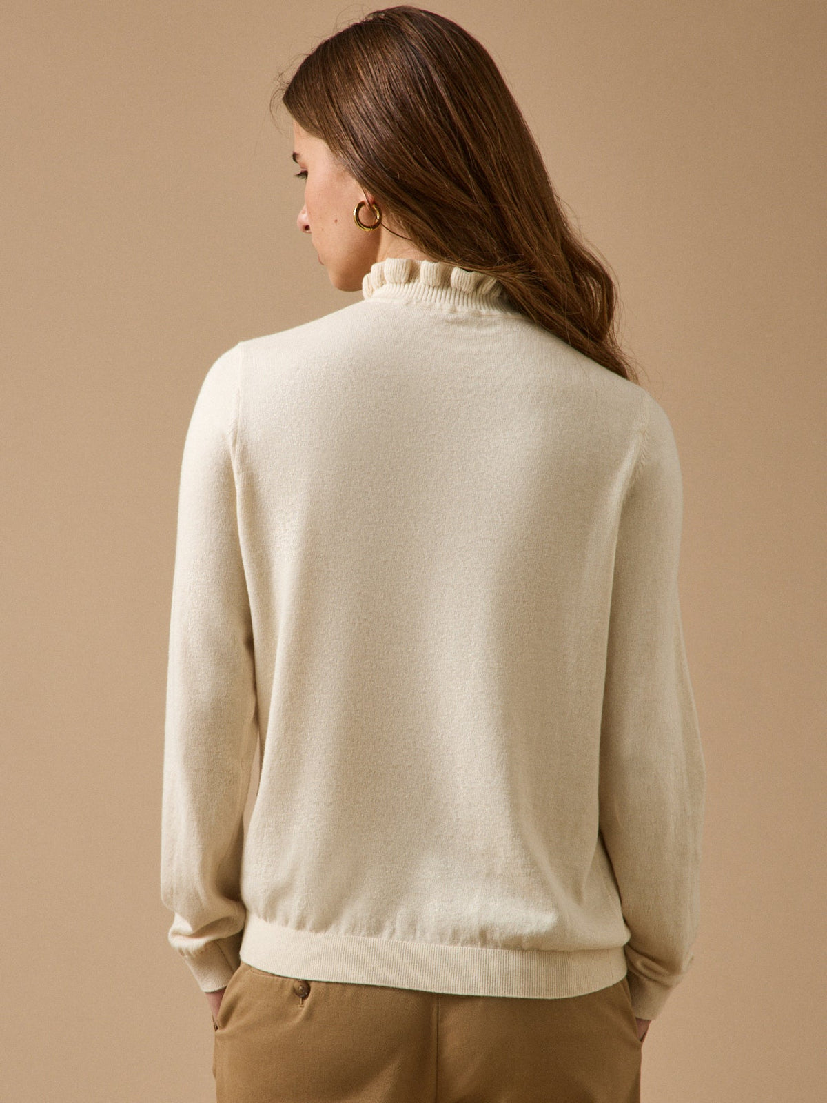 Pull femme coton et laine mérinos RWS* - 2