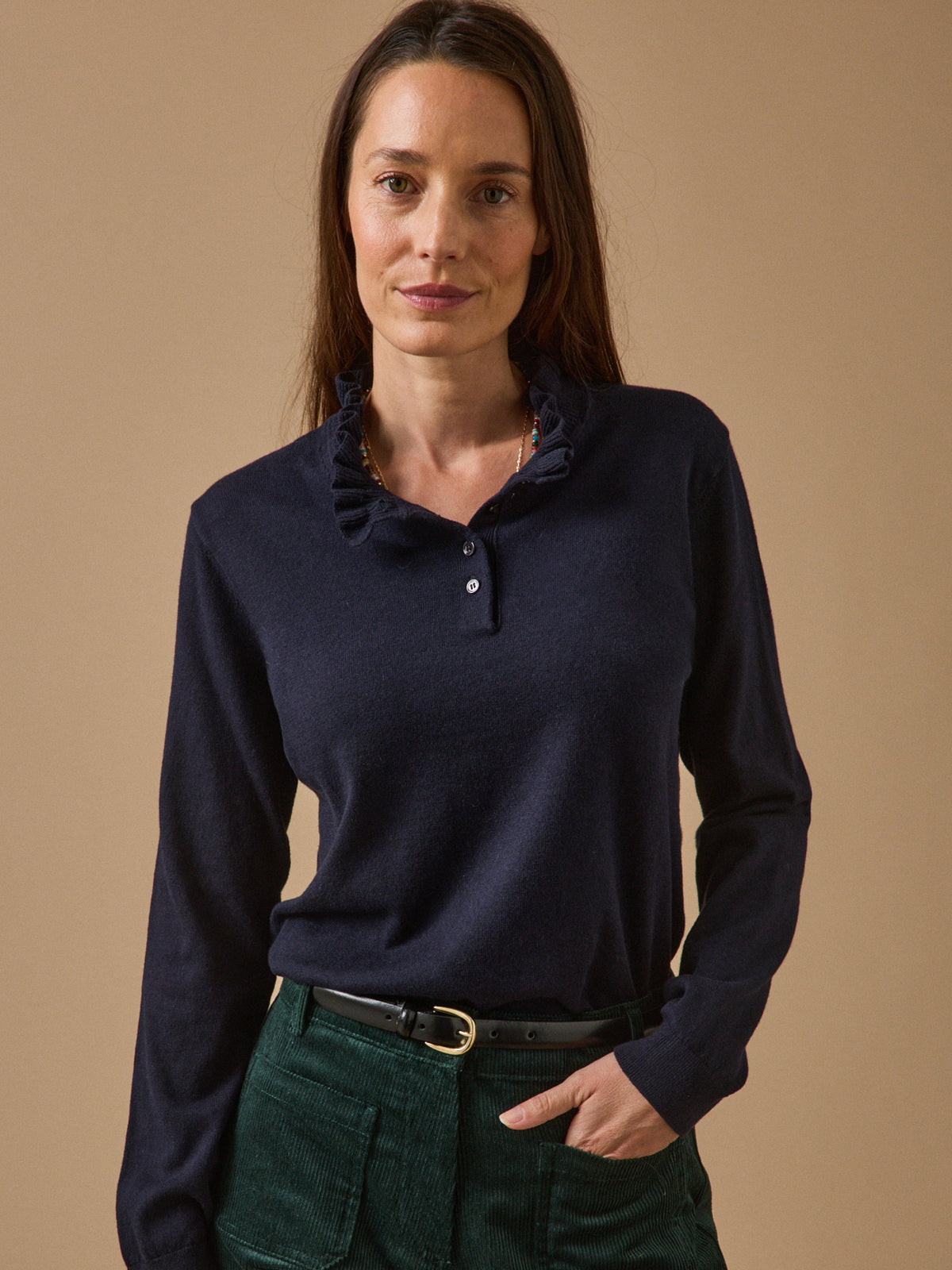 Pull femme coton et laine mérinos RWS* - 3