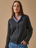 Gilet femme coton biologique et laine RWS* - 1