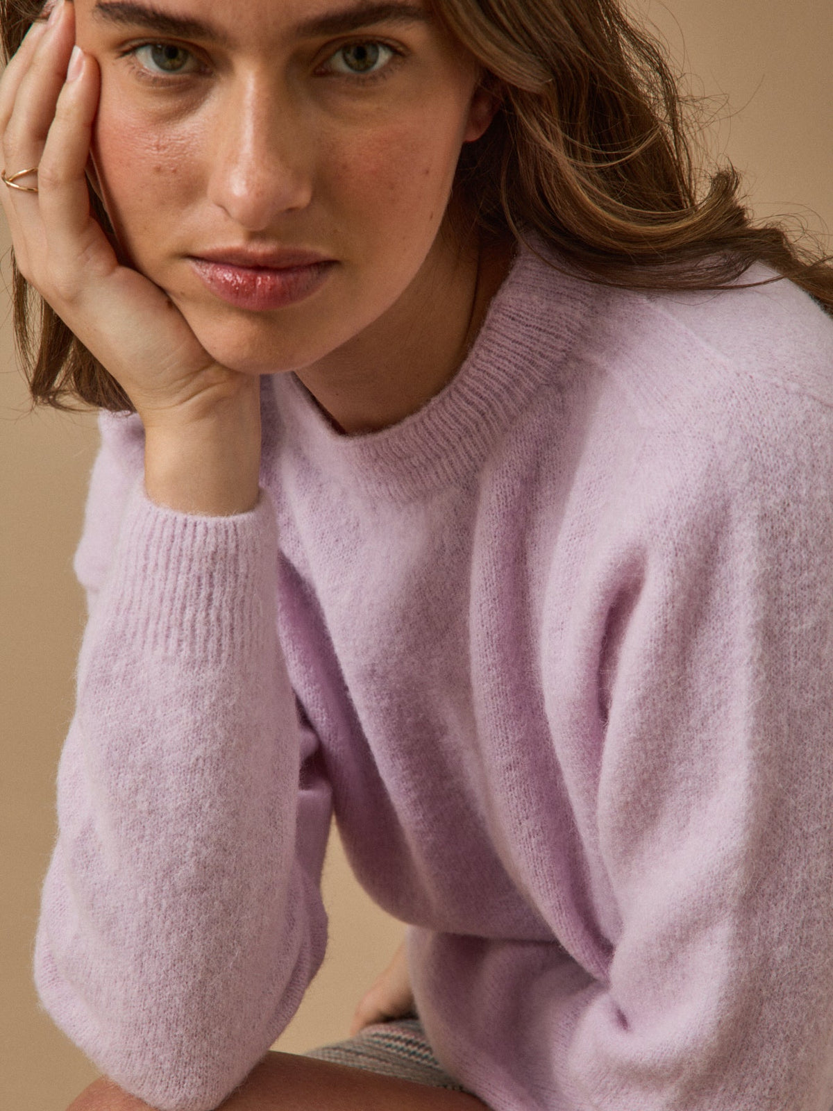 Pull femme alpaga et laine - Cyrillus X les 3 Tricoteurs - 3