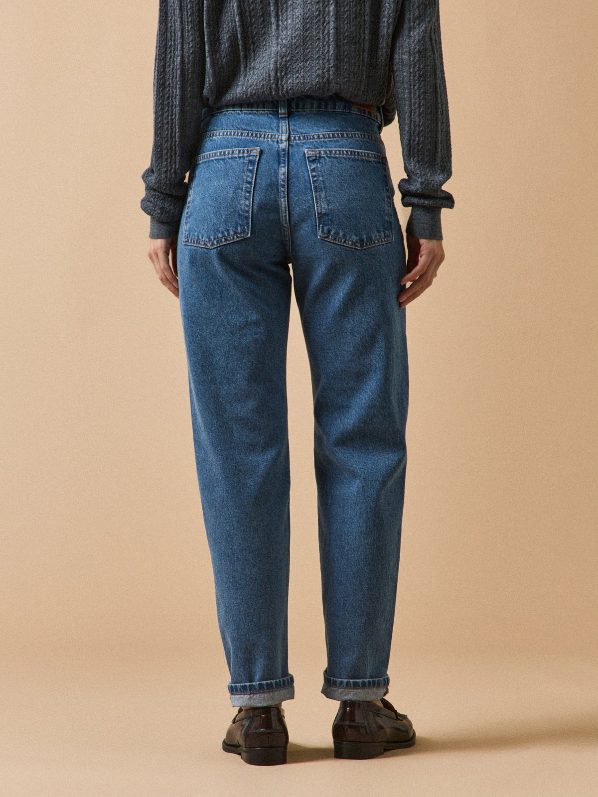 Jean mom femme Claire coton biologique - 2