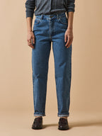 Jean mom femme Claire coton biologique - 1