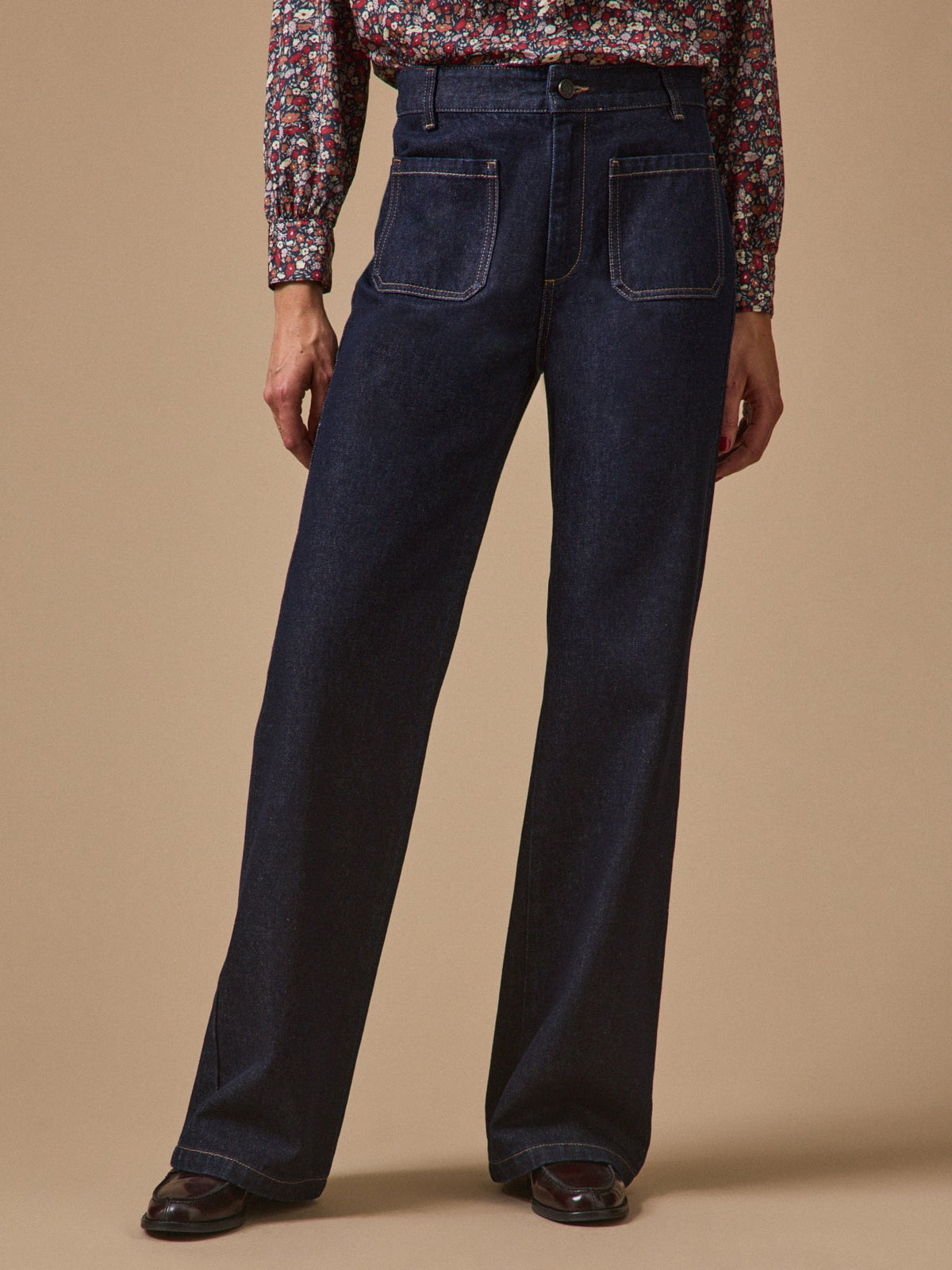 Jean flare femme Suzanne coton biologique - 1