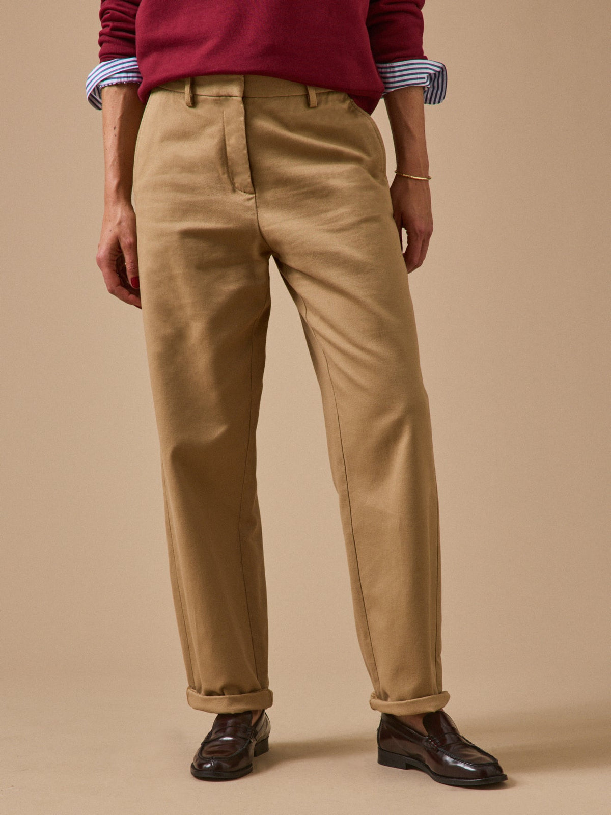 Pantalon chino femme Marina - 1