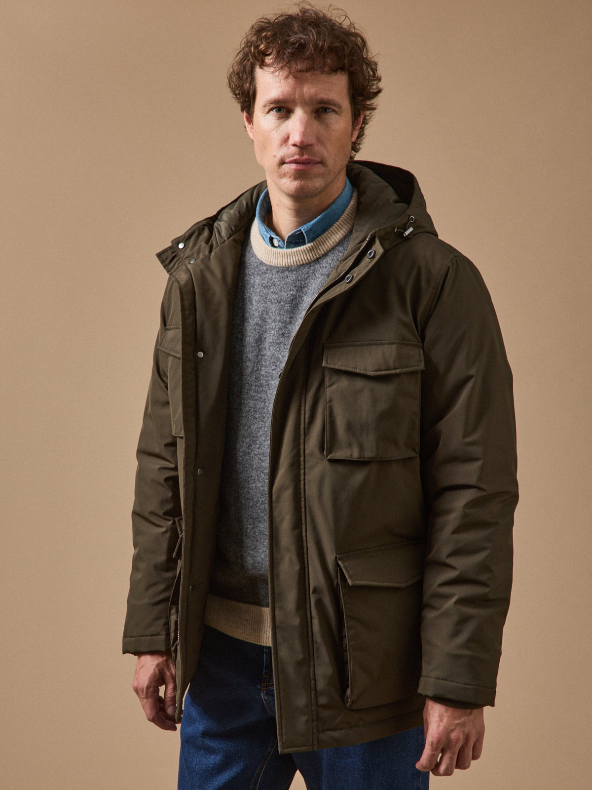 Parka courte homme - 1