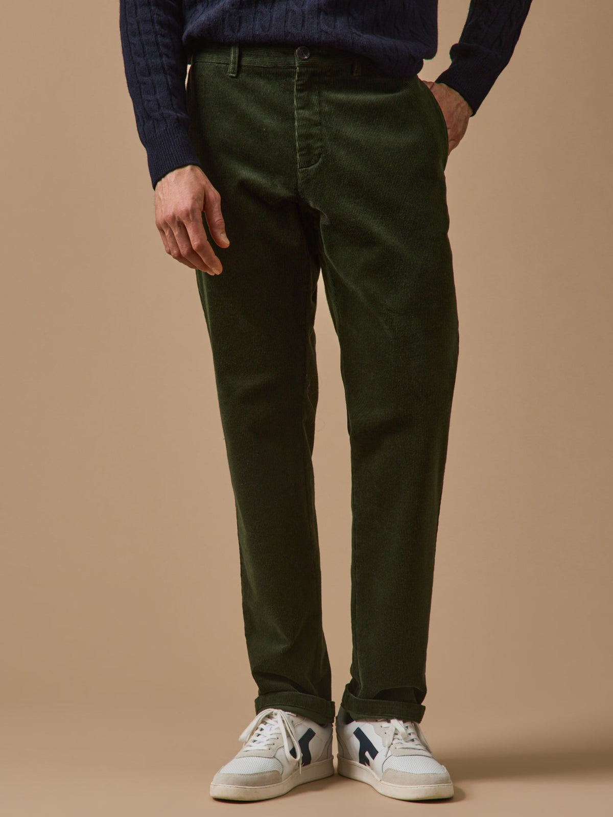 Chino velours regular homme - 4