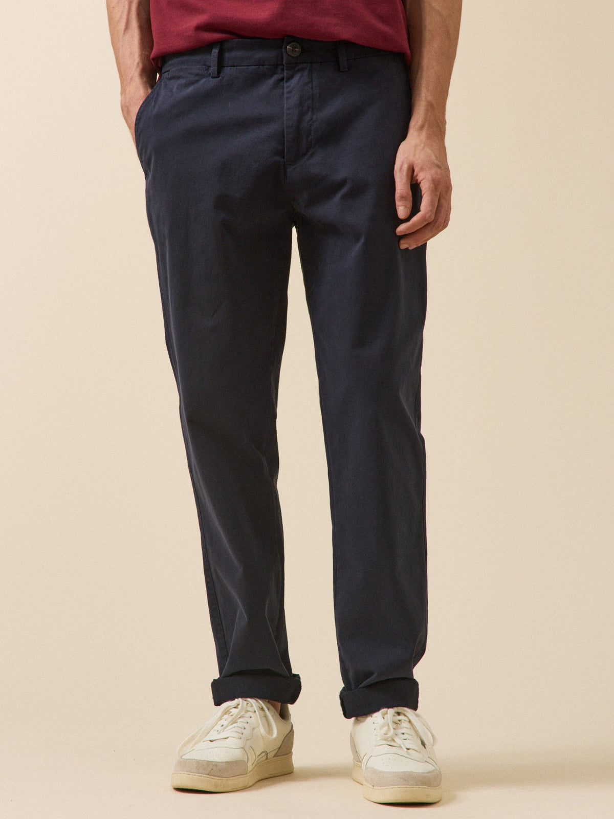 Chino gabardine homme - 4