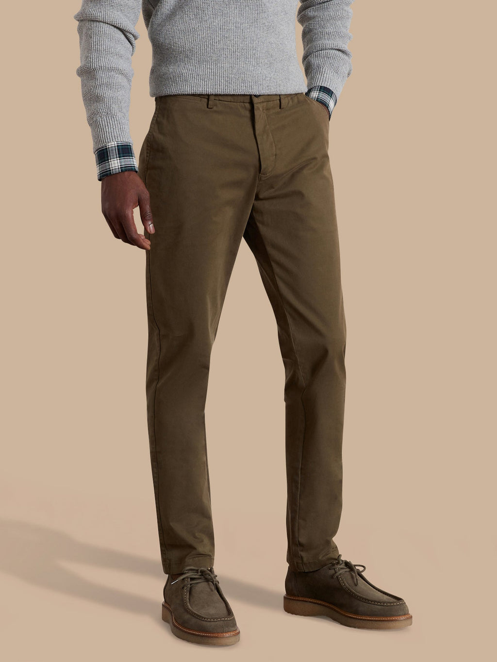 Chino gabardine homme - 1