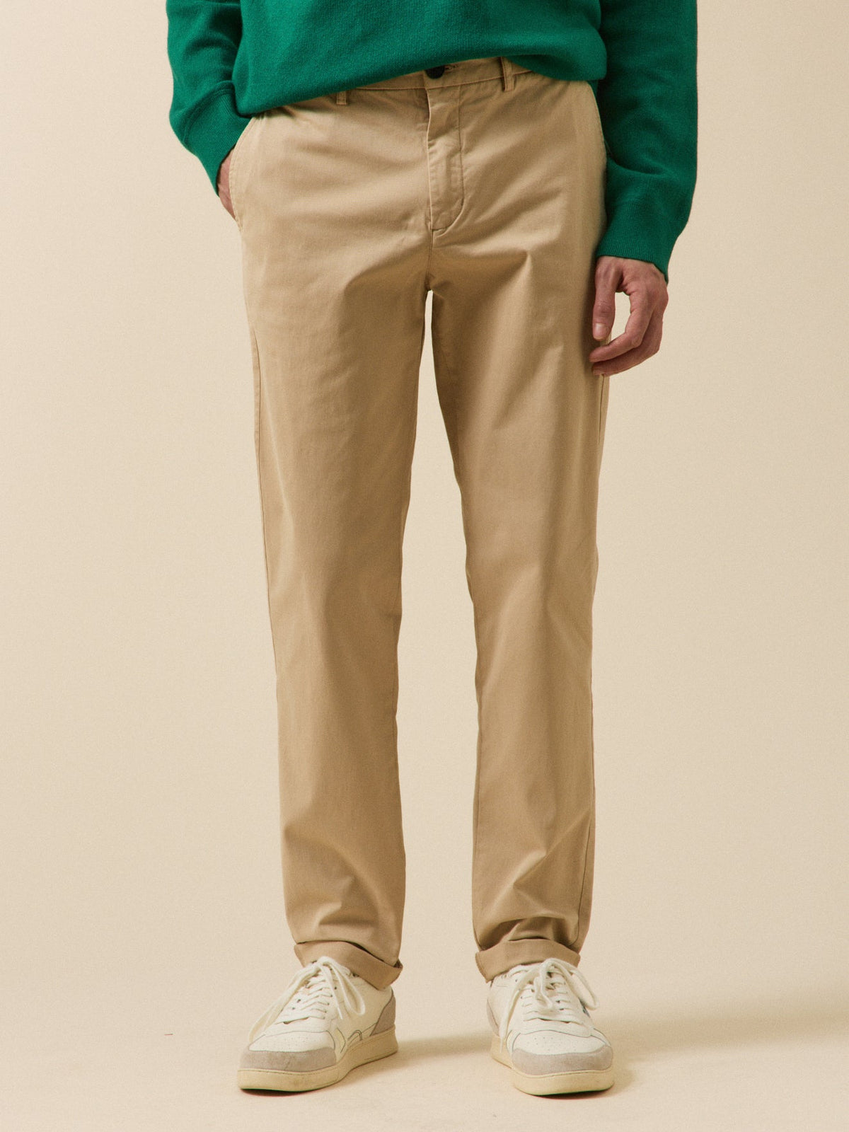 Chino gabardine homme - 3