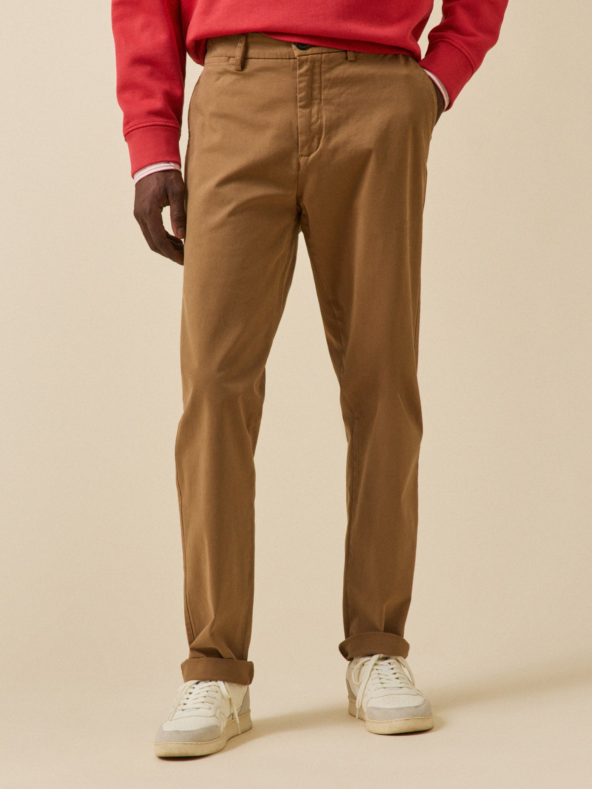 Chino gabardine homme - 5