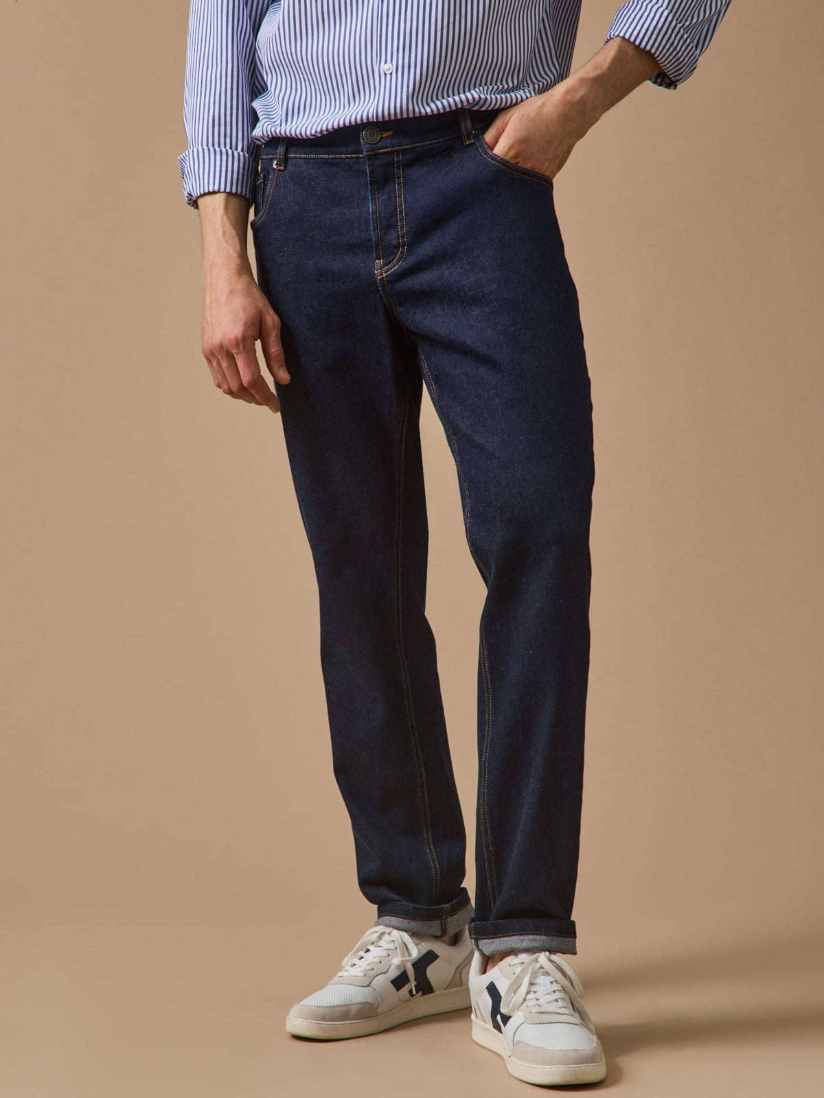 Jean regular homme coton biologique - 1