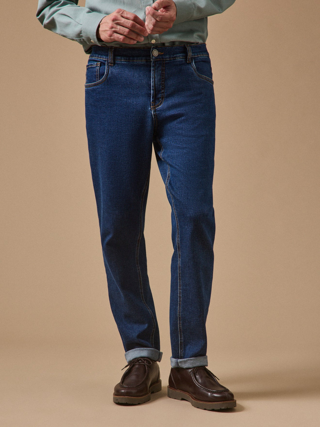 Jean regular homme coton biologique - 1