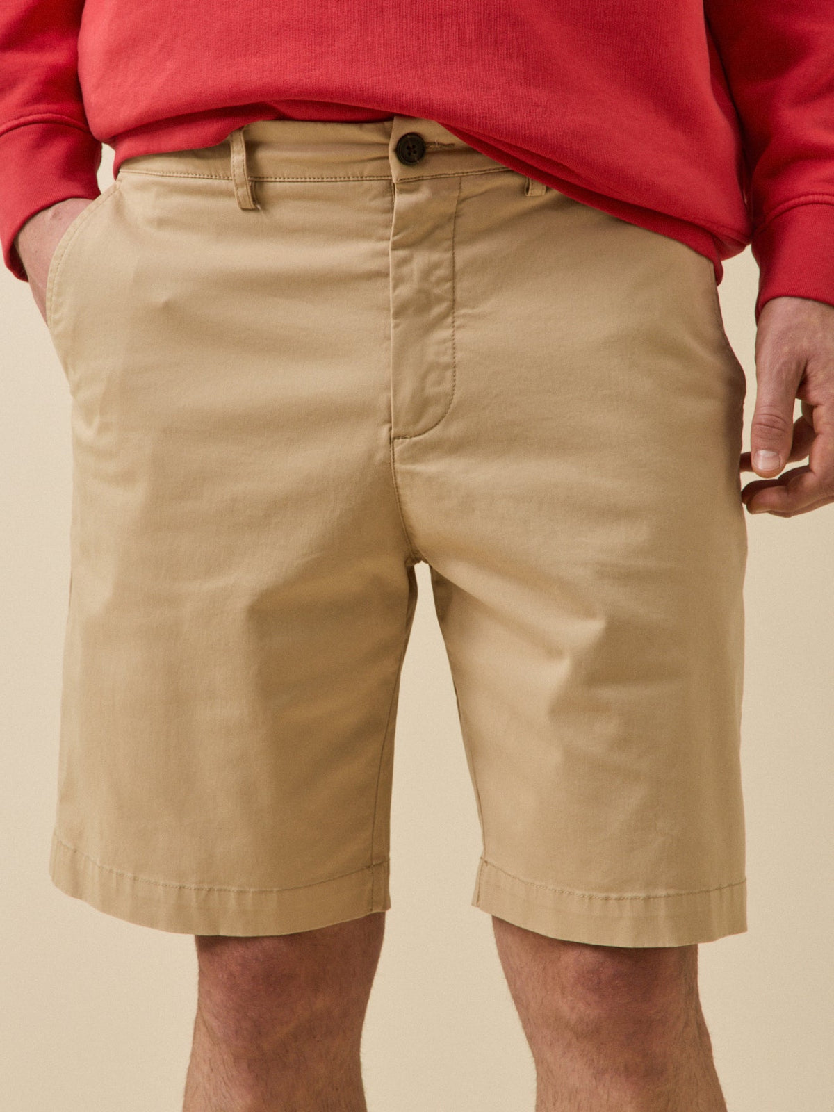 Bermuda chino homme coton stretch - 3