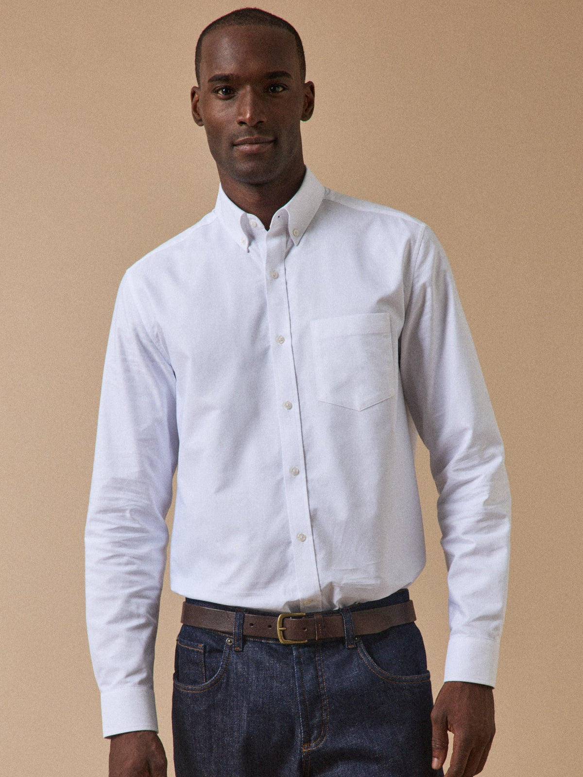 Chemise oxford homme coupe contemporaine - 3