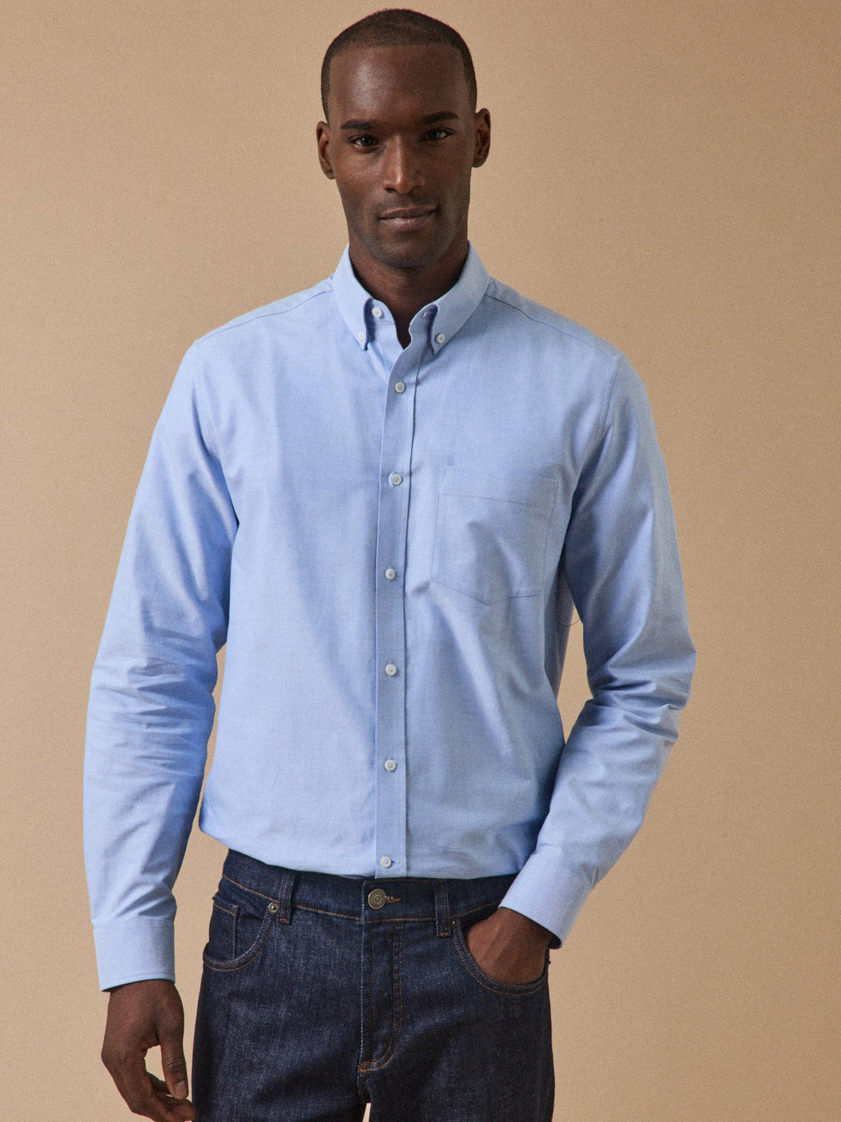 Chemise oxford homme coupe contemporaine - 1
