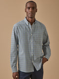 Chemise oxford carreaux homme coupe contemporaine - 1