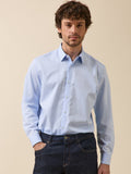 Chemise twill uni homme coupe contemporaine - 1