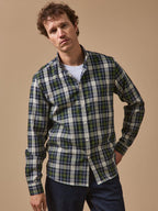 Chemise carreaux homme - coupe contemporaine - 2
