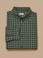 Chemise popeline carreaux homme - coupe ajustée - 1