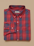 Chemise popeline carreaux homme - coupe contemporaine - 1