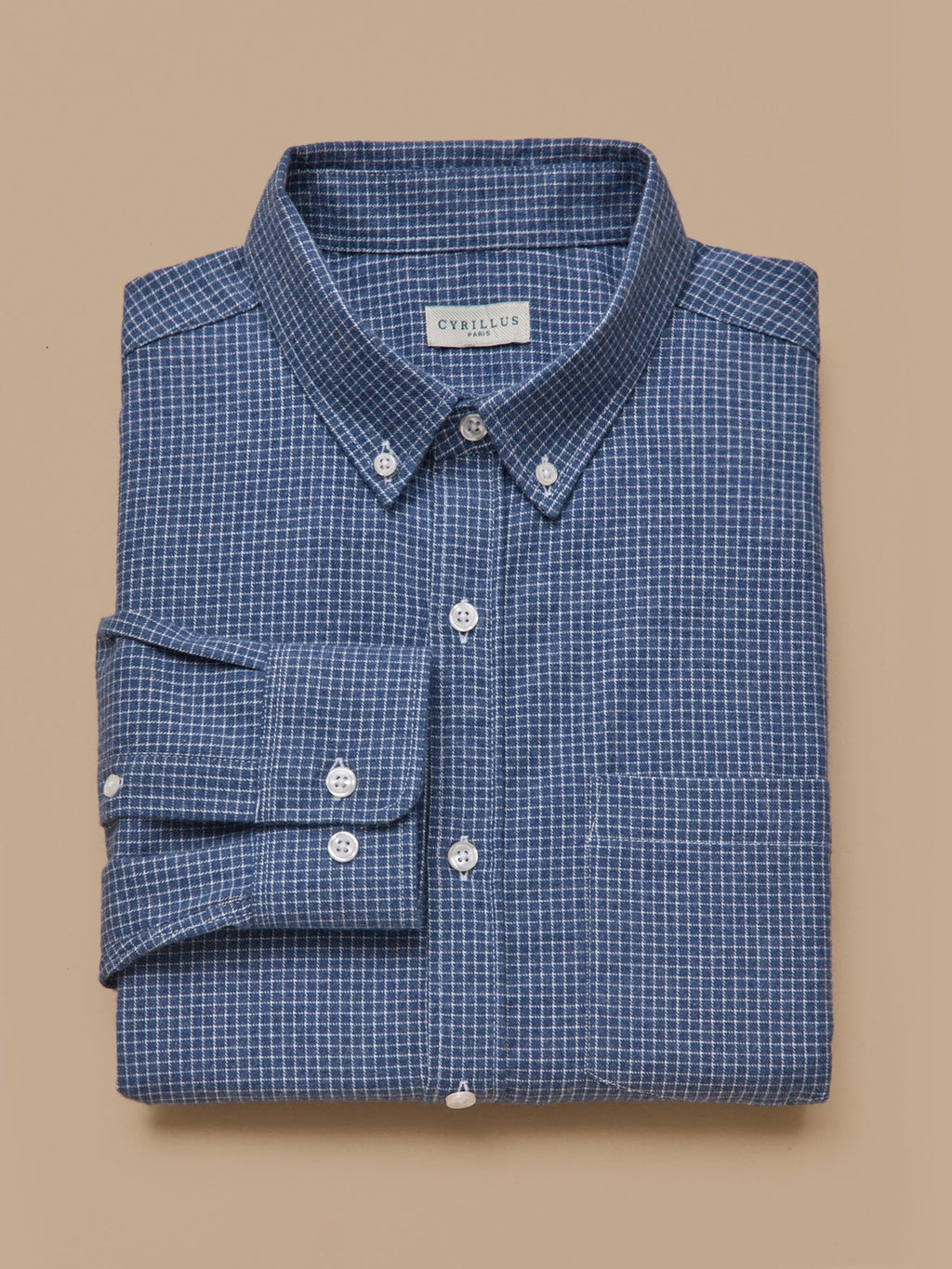 Chemise flanelle carreaux homme - coupe contemporaine - 1