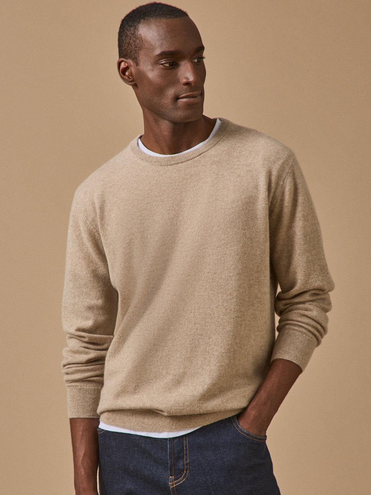 Pull col rond homme - Collection Cachemire - 3