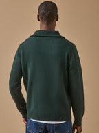 Pull col camionneur laine mérinos homme - 2