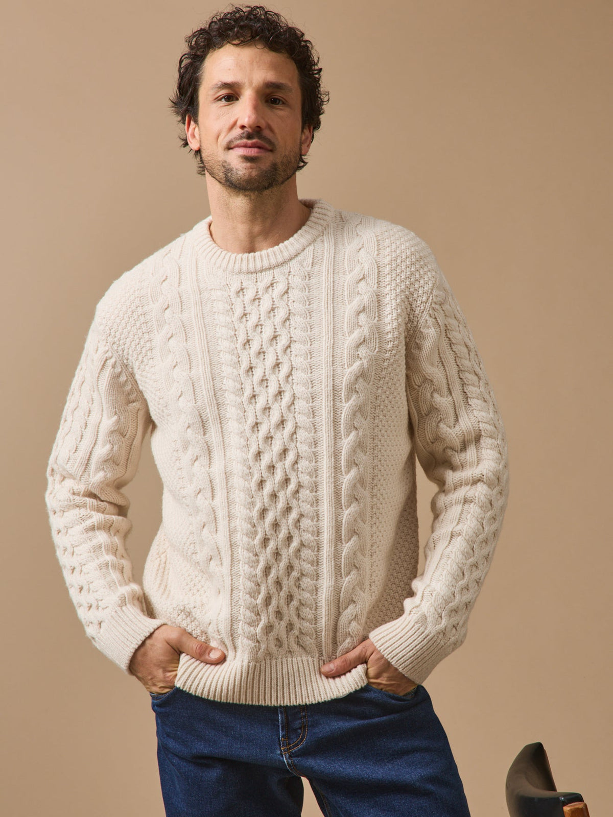 Pull torsades homme - 2