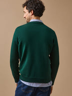 Pull laine mérinos Homme : Cyrillus X les 3 Tricoteurs - 2