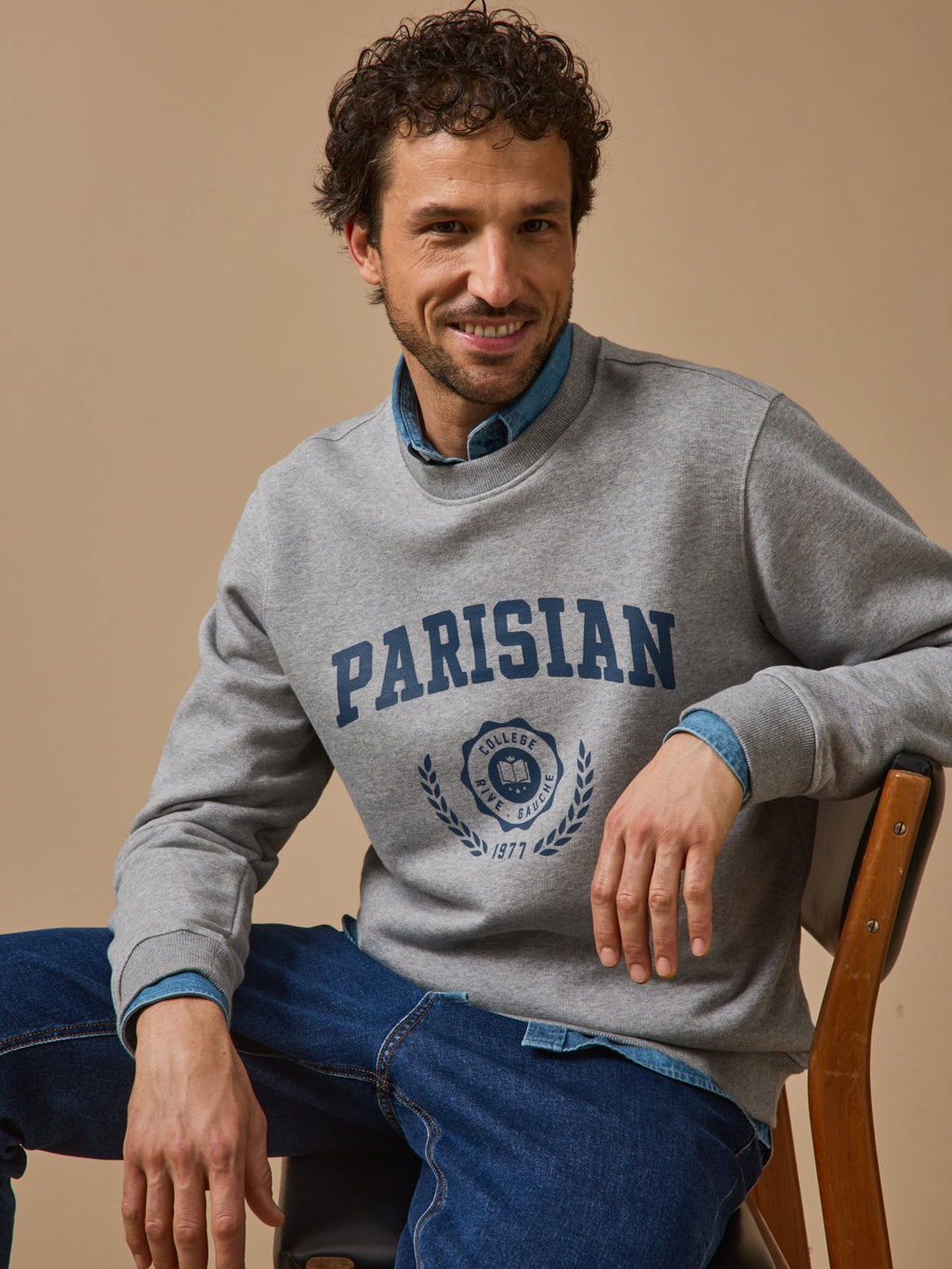 Sweat motif homme - 1