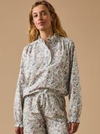 Pyjama volanté femme imprimé Mathilde - 2