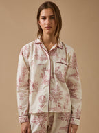 Pyjama Femme esprit toile de Jouy - 2