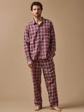Pyjama flanelle carreaux homme - 1