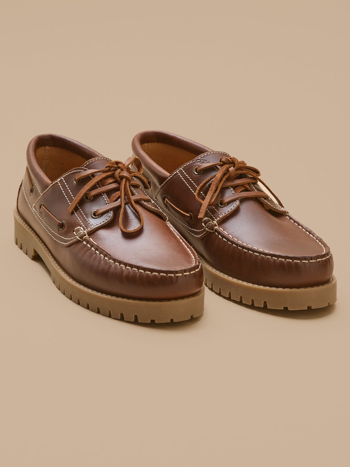 Chaussures bateau cuir homme - 2