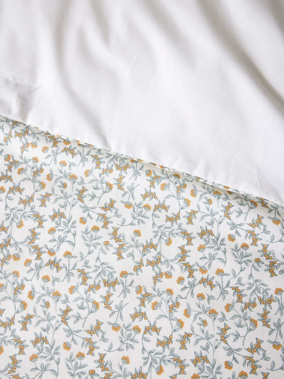 Housse de couette percale de coton  Baies sauvages  - 2