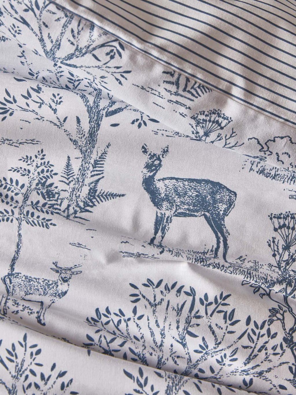 Housse de couette coton  Esprit petit Jouy  - 2
