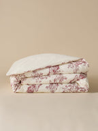 Housse de couette esprit toile de Jouy en percale de coton - 1