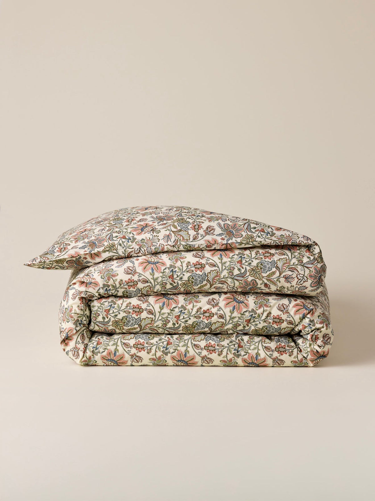 Housse de couette percale de coton  Augustine  - 2